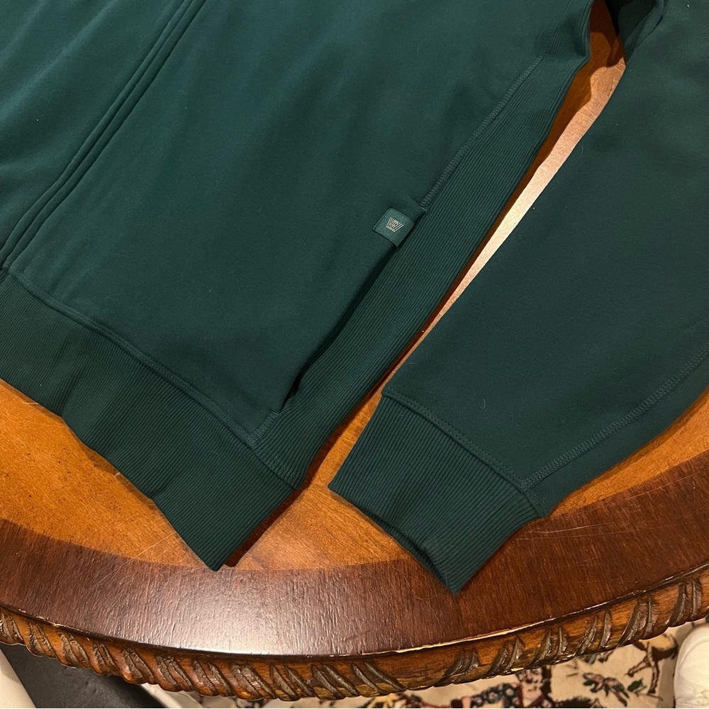 NEW Mack Weldon Men’s ACE Full-Zip Hooded Sweatshirt Midnight Pine XXL Green - Picture 7 of 15